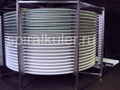 Фотография продукта Спиральный транспортер для заморозки