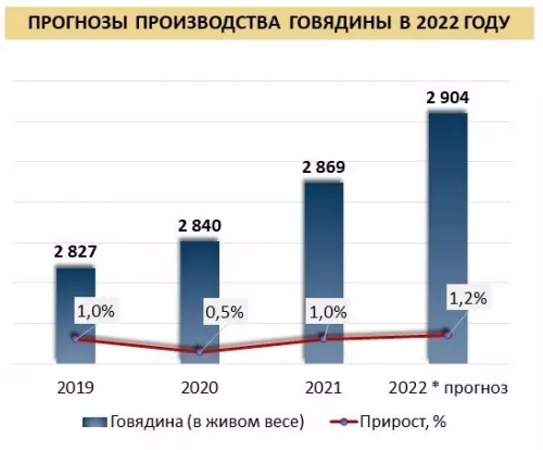 Meatinfo прогнозирует рост мясного производства по итогам 2022 года