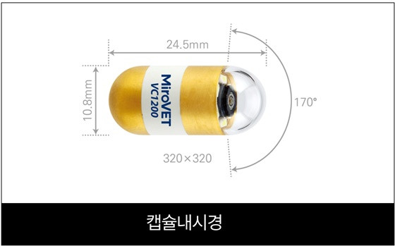 В Южной Корее выпустили самый маленький капсульный эндоскоп для животных