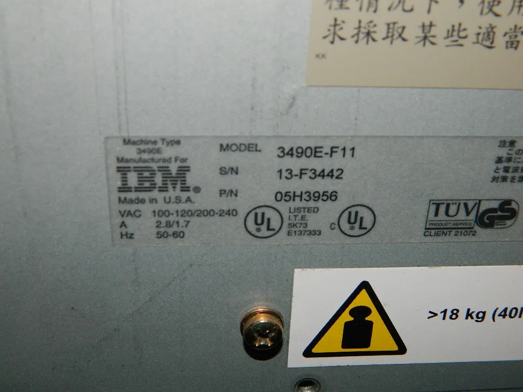 ленточный стриммер IBM 3490E-F11 в Москве