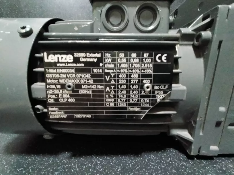 мотор-редуктор lenze модель en60034 в Москве 3
