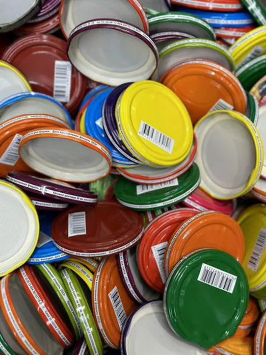 Фотография продукта Крышка твист-офф ско, производство линия
